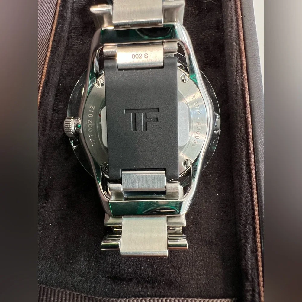 TOM FORD Stainless Steel No. 002 Watch 38mm